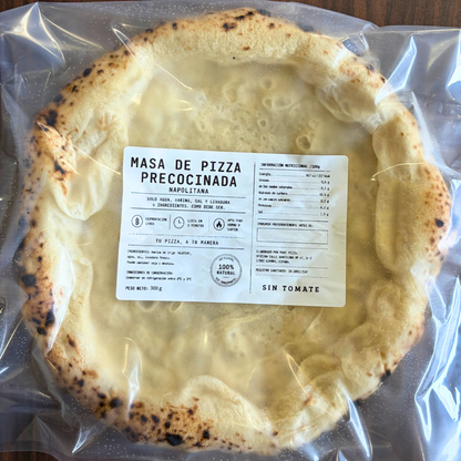 Pack 2 pizzas blancas y 2 pizzas tomate San Marzano