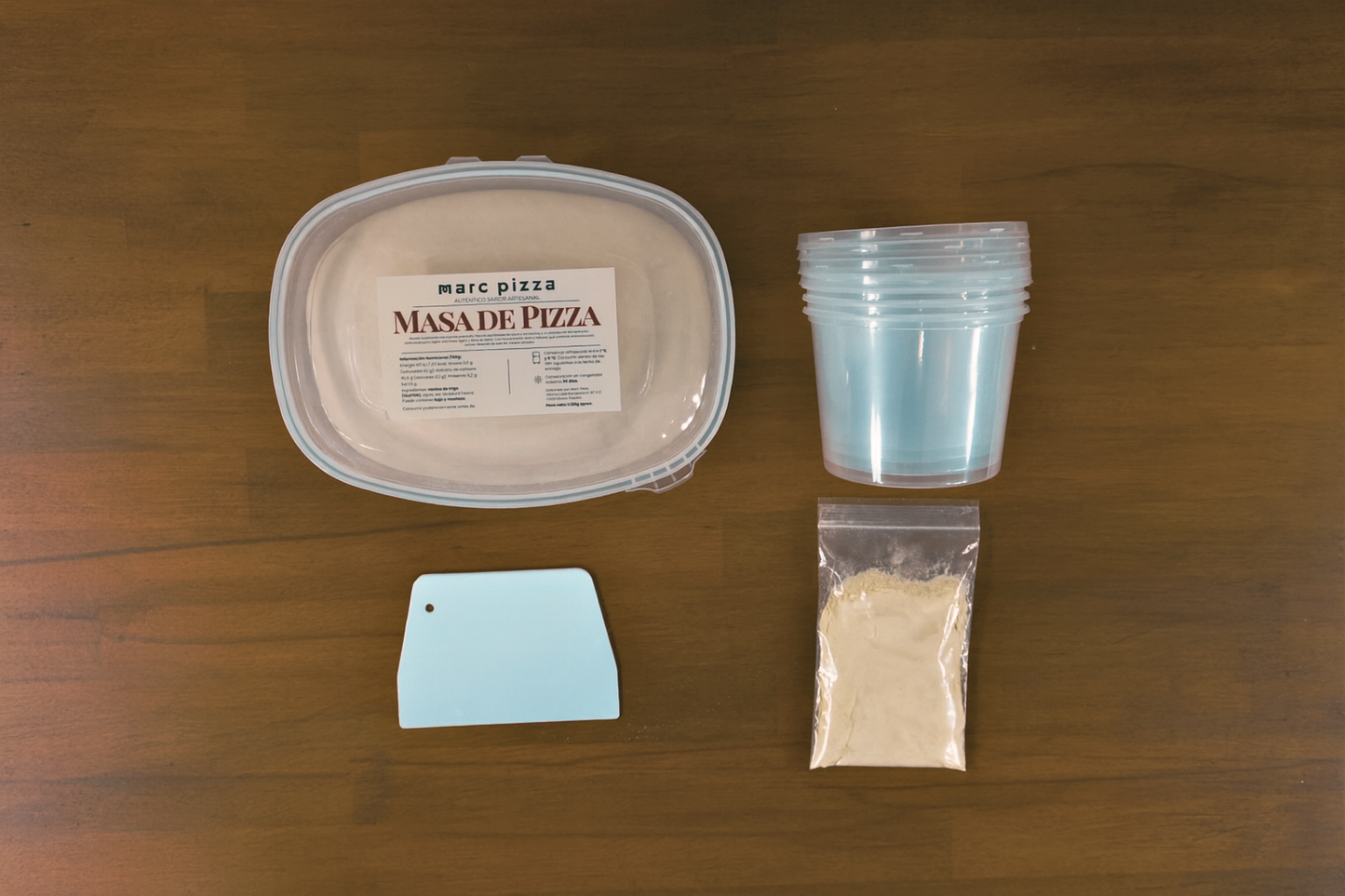 Pack Masa de Pizza Artesanal (4 pizzas)