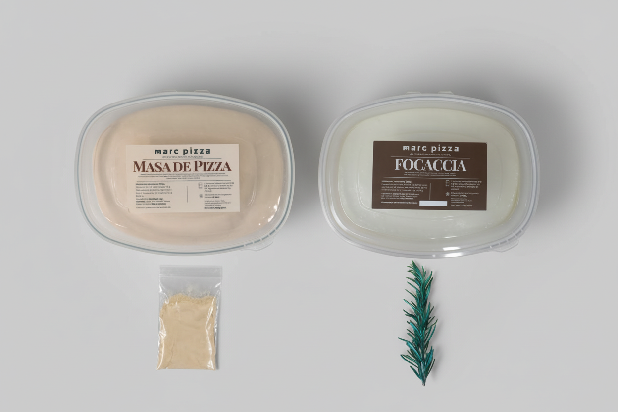 DUO Focaccia + Massa de Pizza